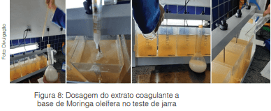 Avaliação de extrato natural a base de Moringa Oleífera como potencial coagulante  